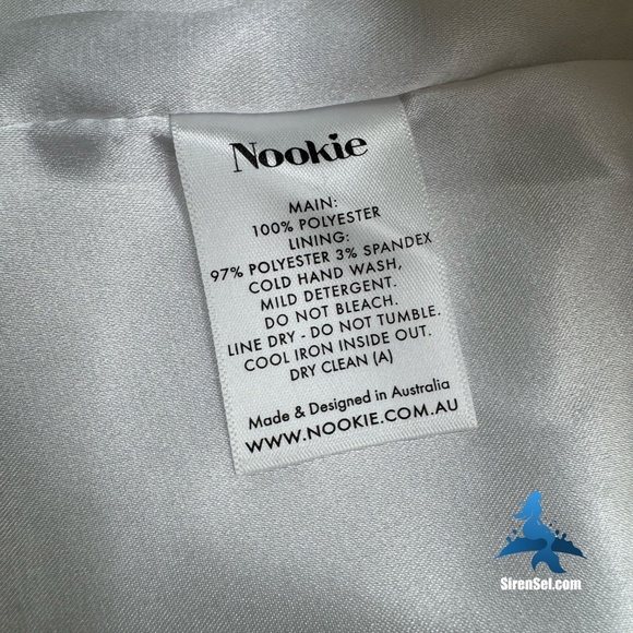 1095 NWT NOOKIE Queen Mini - Size S - Cream/White - Picture 2 of 16
